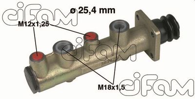 Brake Master Cylinder CIFAM 202-107