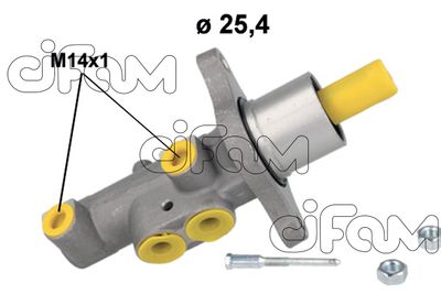Brake Master Cylinder CIFAM 202-1185