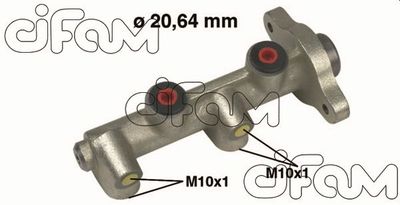 Brake Master Cylinder CIFAM 202-118