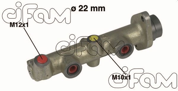 CIFAM 202-163 Brake Master Cylinder