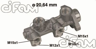 Brake Master Cylinder CIFAM 202-181
