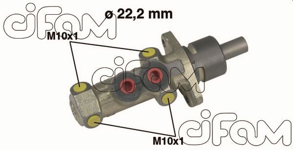 CIFAM 202-206 Brake Master Cylinder