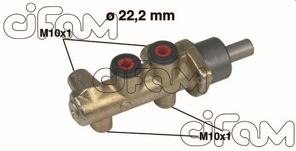CIFAM 202-217 Brake Master Cylinder