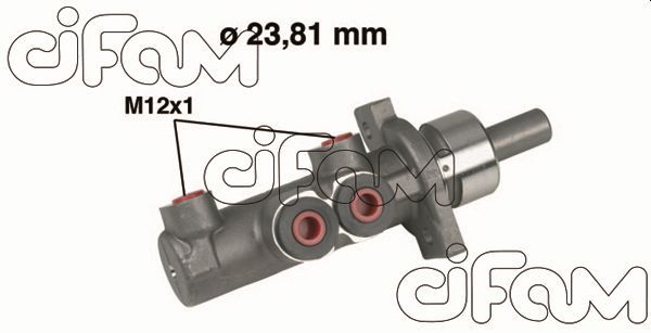 CIFAM 202-280 Brake Master Cylinder