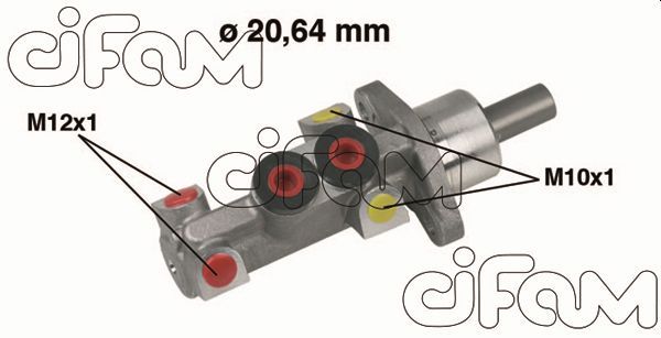 CIFAM 202-388 Brake Master Cylinder