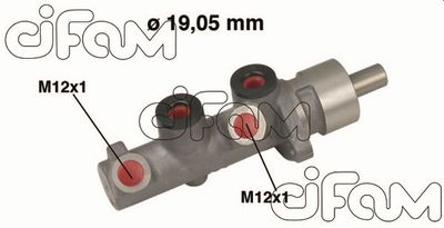 Brake Master Cylinder CIFAM 202-472