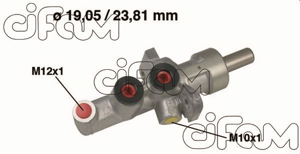 CIFAM 202-619 Brake Master Cylinder