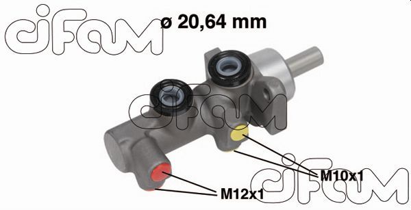 CIFAM 202-696 Brake Master Cylinder