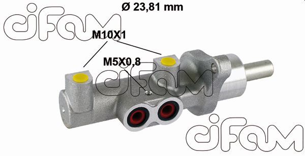 CIFAM 202-804 Brake Master Cylinder