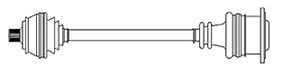 Drive Shaft CIFAM 655-202
