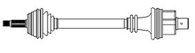 CIFAM 655-302 Drive Shaft