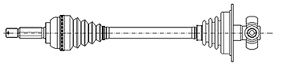 CIFAM 655-407 Drive Shaft