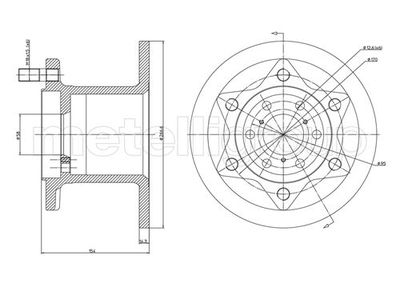 Brake Disc CIFAM 800-342