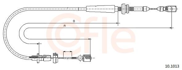 COFLE 10.1013 Accelerator Cable