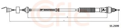 Cable Pull, clutch control COFLE 11.2199