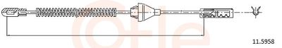 Cable Pull, parking brake COFLE 11.5958