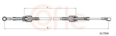 Cable Pull, manual transmission COFLE 12.7254