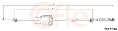 Cable Pull, manual transmission COFLE 2CB.CT002
