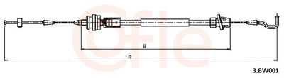 Accelerator Cable COFLE 3.BW001