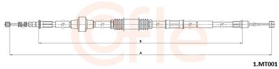 Cable Pull, parking brake COFLE 92.1.MT001