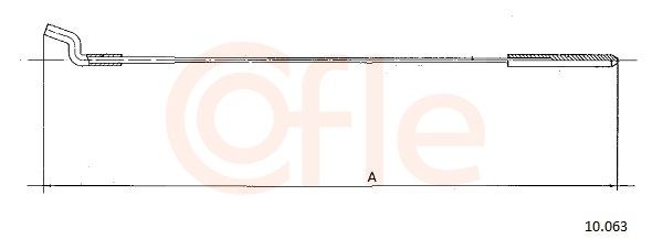 COFLE 92.10.063 Accelerator Cable