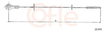 Accelerator Cable COFLE 92.10.074