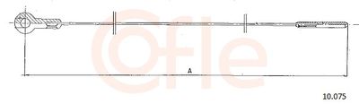 Accelerator Cable COFLE 92.10.075