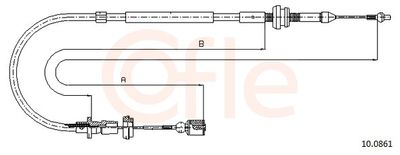 Accelerator Cable COFLE 92.10.0861