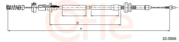 COFLE 92.10.0866 Accelerator Cable
