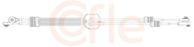 Cable Pull, manual transmission COFLE 92.10.2468