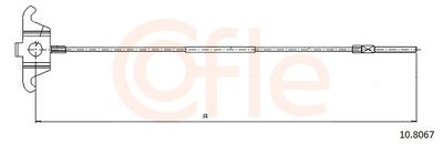 Cable Pull, parking brake COFLE 92.10.8067