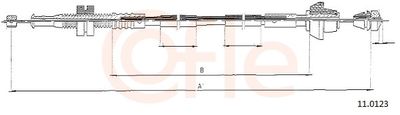 Accelerator Cable COFLE 92.11.0123