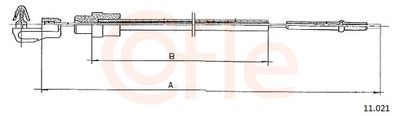 Accelerator Cable COFLE 92.11.021