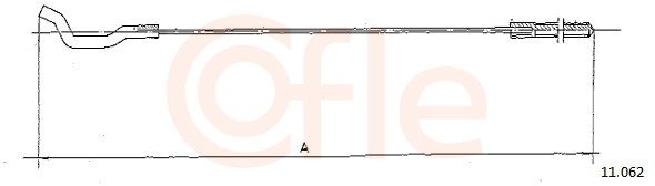 COFLE 92.11.062 Accelerator Cable