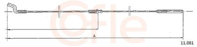 Accelerator Cable COFLE 92.11.081