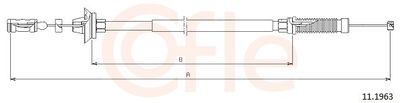 Accelerator Cable COFLE 92.11.1963