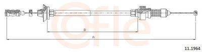 Accelerator Cable COFLE 92.11.1964