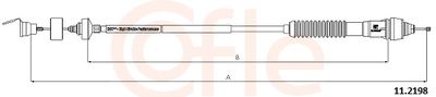 Cable Pull, clutch control COFLE 92.11.2198