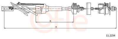 Cable Pull, clutch control COFLE 92.11.2254
