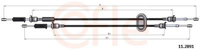 Cable Pull, manual transmission COFLE 92.11.2891