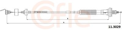 Cable Pull, clutch control COFLE 92.11.3029