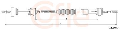 Cable Pull, clutch control COFLE 92.11.3047