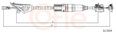 Cable Pull, clutch control COFLE 92.11.3214
