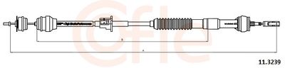 Cable Pull, clutch control COFLE 92.11.3239