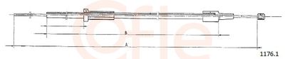 Bonnet Cable COFLE 92.1176.1