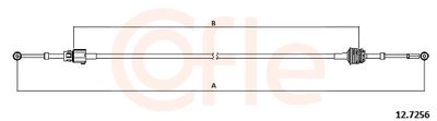 Cable Pull, manual transmission COFLE 92.12.7256