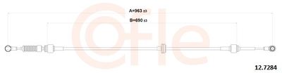 Cable Pull, manual transmission COFLE 92.12.7284