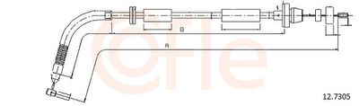 Accelerator Cable COFLE 92.12.7305