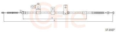 Cable Pull, parking brake COFLE 92.17.1527