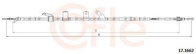 Cable Pull, parking brake COFLE 92.17.1662